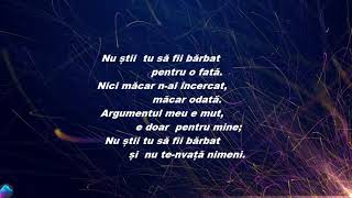 Irina Rimes - Nu Stii Tu Sa Fii Barbat Versuri/Lyrics