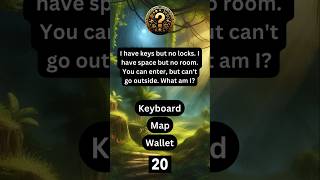 Mystery of Keys and Space: Can You Guess? ✨ #shorts #riddles #brainteasers #quiz