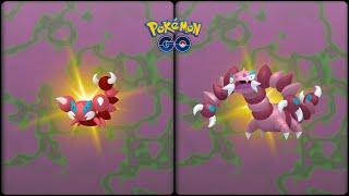 Pokemon Go: Evolving Shiny Skorupi into Shiny Drapion