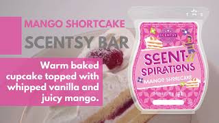 Mango Shortcake Scentsy Bar Fragrance Description