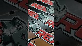 Sticker Emboss UV Super Keren