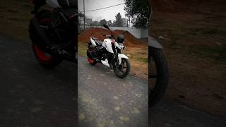 TVS Apache RTR 1604v special edition pearl white 🤍 #subscribe #apache1604v #tvsapache1604v