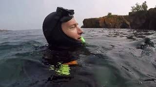 Black Sand Beach - Lake Superior Scuba Diving