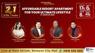 AFFORDABLE RESORT APARTEMENT FOR YOU ULTIMATE LIFESTYLE