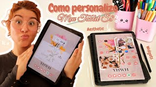 Personalizando meu Tablets