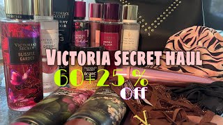 Victoria secret semi annual sale haul , last days 60+25% off