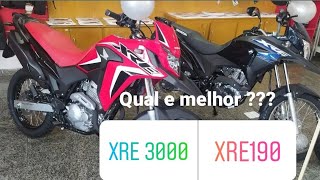 saindo com a XRE300 da HONDA.