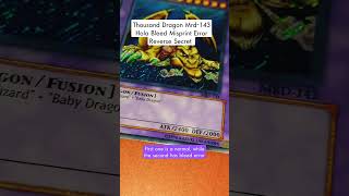 Yu-Gi-Oh Holo Bleed Secret Rare MISPRINT ERROR! vs. Normal Holo