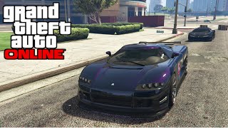 GTA 5 Online - Speed Race with Super Cars \ Entity XF (PS4)