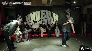 UNDER A GROOVE VOL.2 ROOKIE SIDE 4-1 KING TAK VS SAND MAN