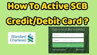 How Active SCB Credit Card Online ?