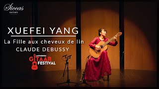 Xuefei Yang plays La Fille aux cheveux de lin by Debussy at the 2022 Antwerpen Gitaar Festival