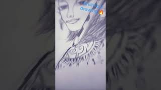 Krishna ji drawing 🤩