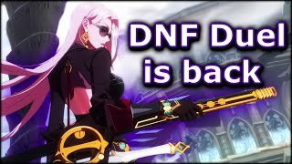 This game is still alive? DNF Duel New Character Announcement (Spectre) and HUGE Balance Change