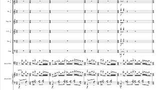 Excerpt from Departures: Double Concerto for Trombone, Piano, & Orchestra (I)