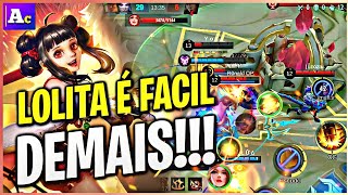 LOLITA É PERFEITA PRA SUBIR DE ELO | Mobile Legends: Bang Bang