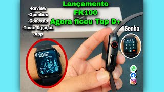 FK100 Lançamento😱: Agora Ficou  Top D+ 👌/ Review/Openbox/Conexão/App/Teste ligação/Senha🔐 Veja: