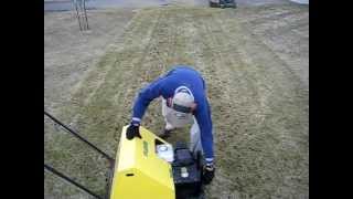 Plugr 850® vs. Lawn Solutions® 21 Core Aerator time lapse