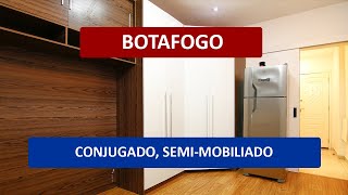 KN0001 - Botafogo, lindo conjugado residencial para locação.