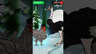 taguro vs ostrich level 94 , how many punches taguro need ?  || full videos on the channel