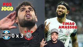 CORINTHIANS X GRÊMIO, TIMÃO VEMCE O GRÊMIO NA ÚLTIMA RODADA