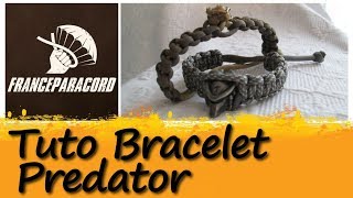 Tutoriel de tressage : le bracelet Predator.