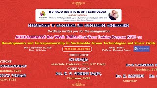 STTP-EEE-BVRIT - Different types of Testing on Solar PV Modules & Role of NISE/MNRE