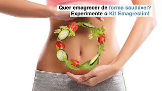 Kit Emagreslim ajuda a perder peso em dieta