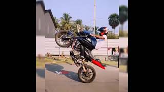 PULSAR NS 200 STUNT VIDEO || BEST WHATSAPP STATUS VIDEO || VorVibes ✌