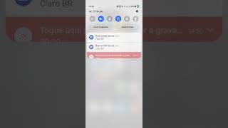 Como tirar Notificação correio de voz