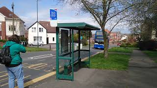 Morebus Volvo B7TL Plaxton President 1939 (Y739 TGH) on the 1 to Bournemouth