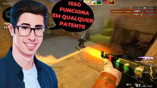 Como DOMINAR o MEIO da MIRAGE em QUALQUER PATENTE no CSGO