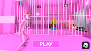 Pink Panther Prison Run Obby (Roblox)Full Gameplay (Android)