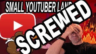 YouTube FIRED ALL SMALL CHANNELS