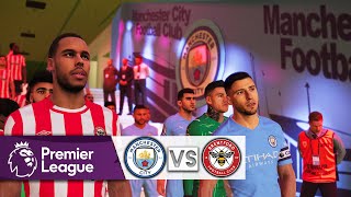 PES 2021 - Manchester City vs Brentford 🔥 Premier League 2021/22 | Realism Mod Gameplay ● PEStation