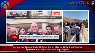 Jandarma Gözetiminde Binlerce Afgan Ülkeye Böyle Giriş Yapmış