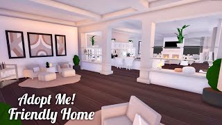 Aesthetic Soft Fall Friendly Home - Adopt Me! - Full Speed Build and Tour - ROBLOX