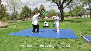 Fourth (4th) kyu Iwama Aikido test - covid safe