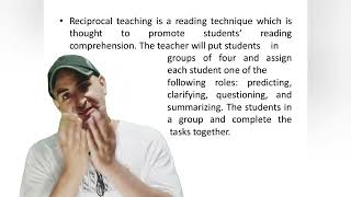 Reciprocal teaching & its Strategies Strategies: CTET, NET JRF, UG, PG