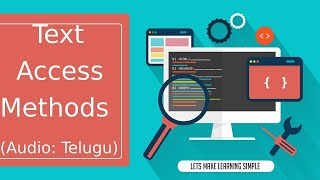 Text access modes in Telugu | Push mode in Telugu | Pull mode in Telugu