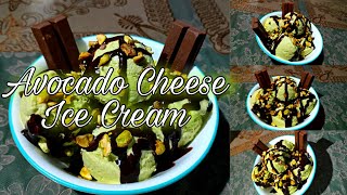 How to Make Avocado Cheese Ice Cream | Easy Homemade