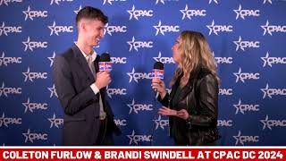 Coleton Furlow & Brandi Swindell Discuss Being Pro-Life at CPAC 2024 in DC