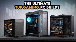 Which will YOU choose?! | ASUS TUF Gaming PC Build | GT501, GT502 & Prime AP201 | Intel i5 i7 i9