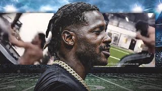 Antonio Brown Hit In The Head Hard Runs Into Training Equipment    *Antonio Brown WR Free Agent