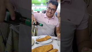 Filé de Peixe à Dorê do Galeto 183 da Dona Ana no centro do Rio