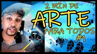 Arte para todos/2 minutos de arte #1 - Caixa de MDF