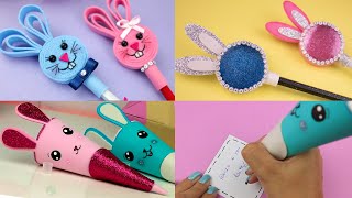 🐰3 Easy Easter Souvenir IDEAS 2023 🎁 Pencil and pen tip |Top| DIY Back to school📝 Foam sheet ideas