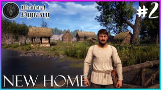 Medieval Dynasty [PC 4k60] - Lets Play #2 | What A Stunning Location To Call Home