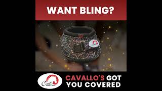 Cavallo Bling Hoof Boots Add Sparkle to your Horse's Life