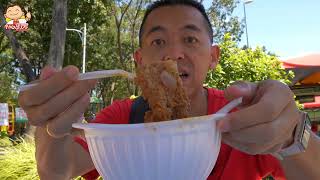 3 hours Crispy Egg Nest in Laksa Kedah sold out everday Telur Sarang Malaysia Street Food